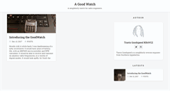 Desktop Screenshot of goodwatch.org